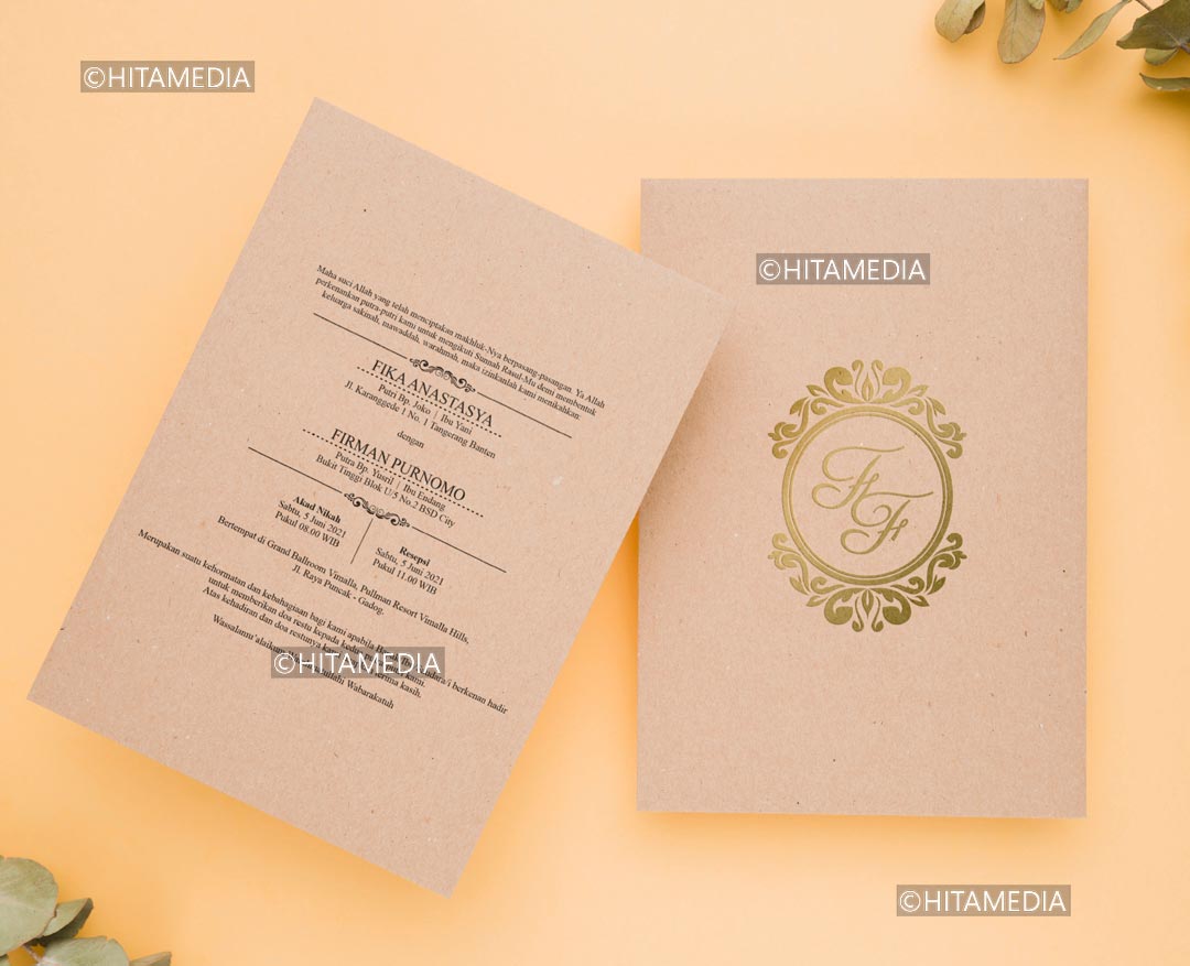 portofolio Membuat Desain Kartu Undangan Pernikahan
